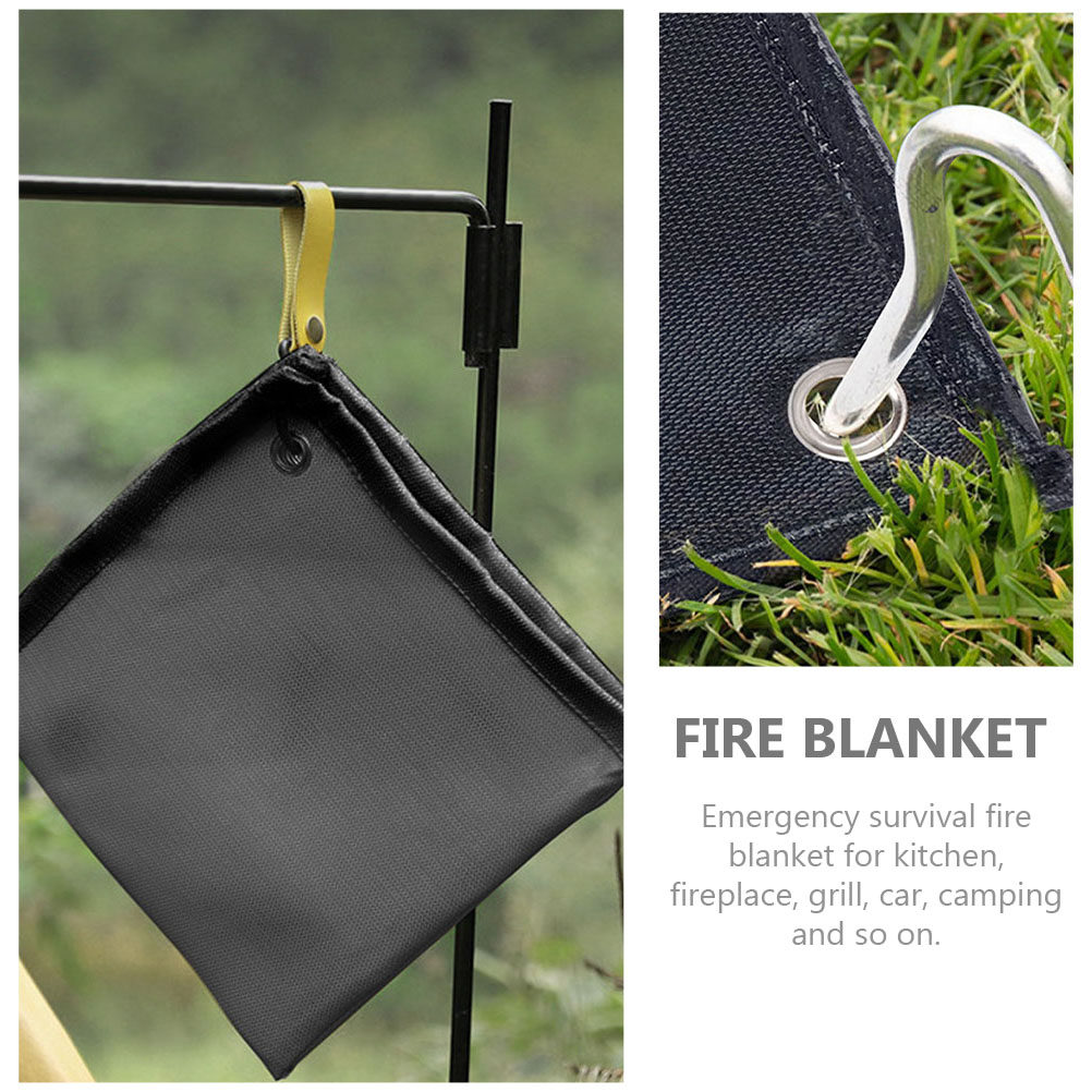 Fire Blanket Fiberglass - Fireproof Blanket Fiberglass Heat Resistant for