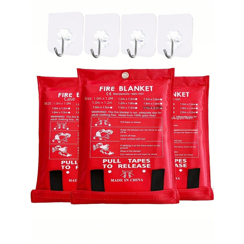 Fire Blanket Fiberglass - Fire Blanket 39.37 X 39.37 Inches