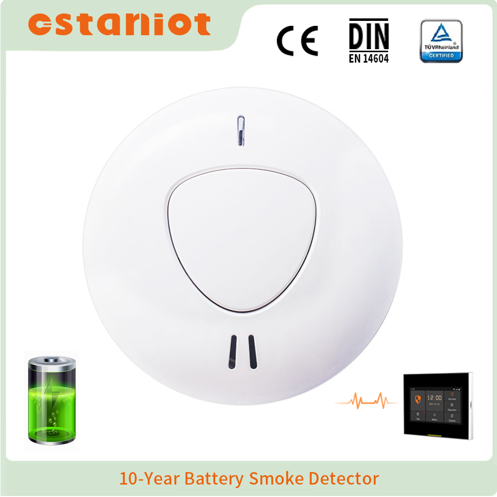 Smoke Alarm 10 Year Battery - 10 Years Battery Life Smoke Detector