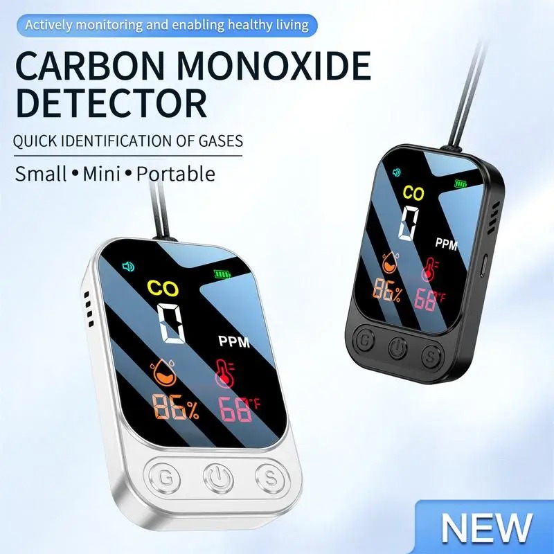Carbon Monoxide Detector Combo - Carbon Monoxide Detector Portable Camping Co