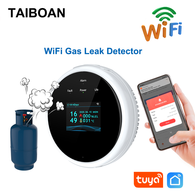 Smart Gas Leak Detector Lpg - TAIBOAN WiFi GAS LPG Leak Sensor
