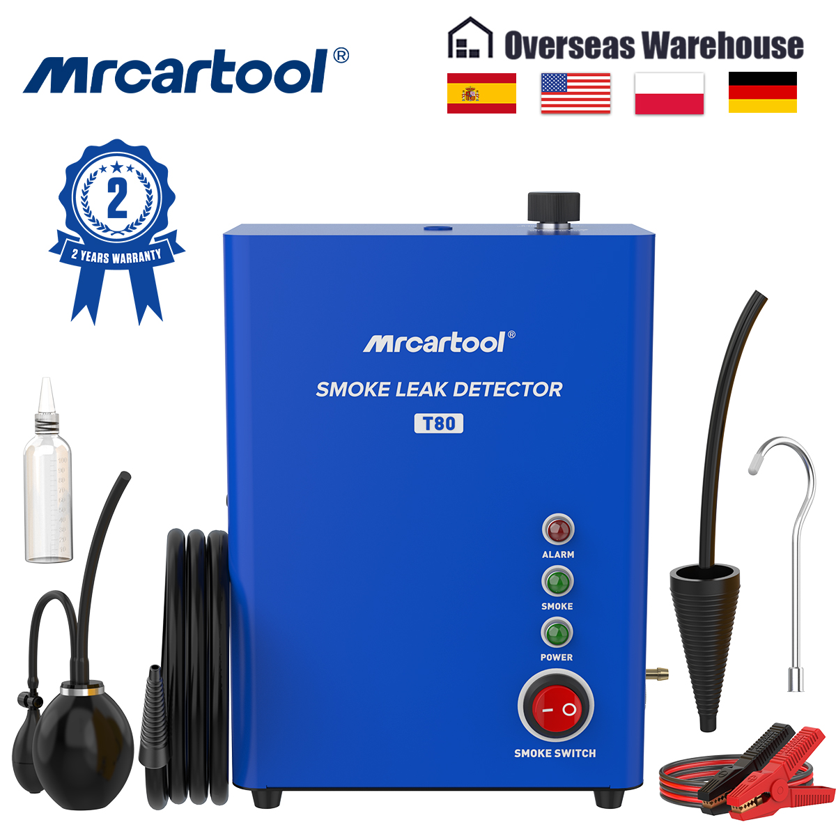 Smoke Alarm Escape Light - MR CARTOOL EVAP Pipe Leak Locator