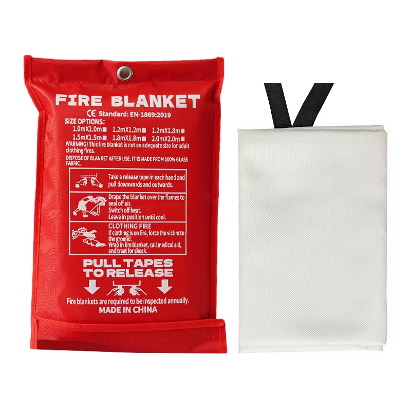 Fire Blanket Fiberglass - Emergency Fiberglass Fire Blanket Fire Flame