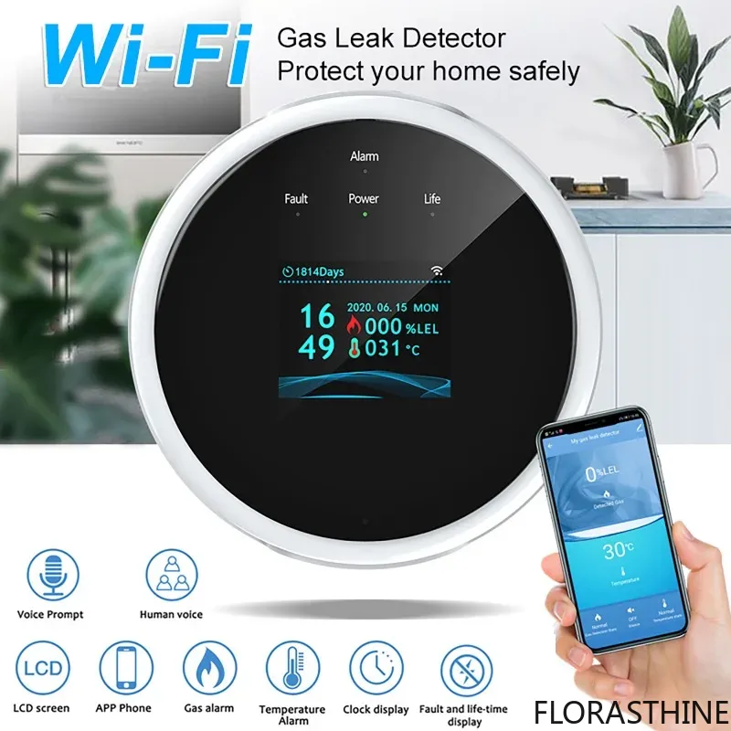 Smart Gas Leak Detector Lpg - Tuya WiFi GAS LPG Leak Sensor