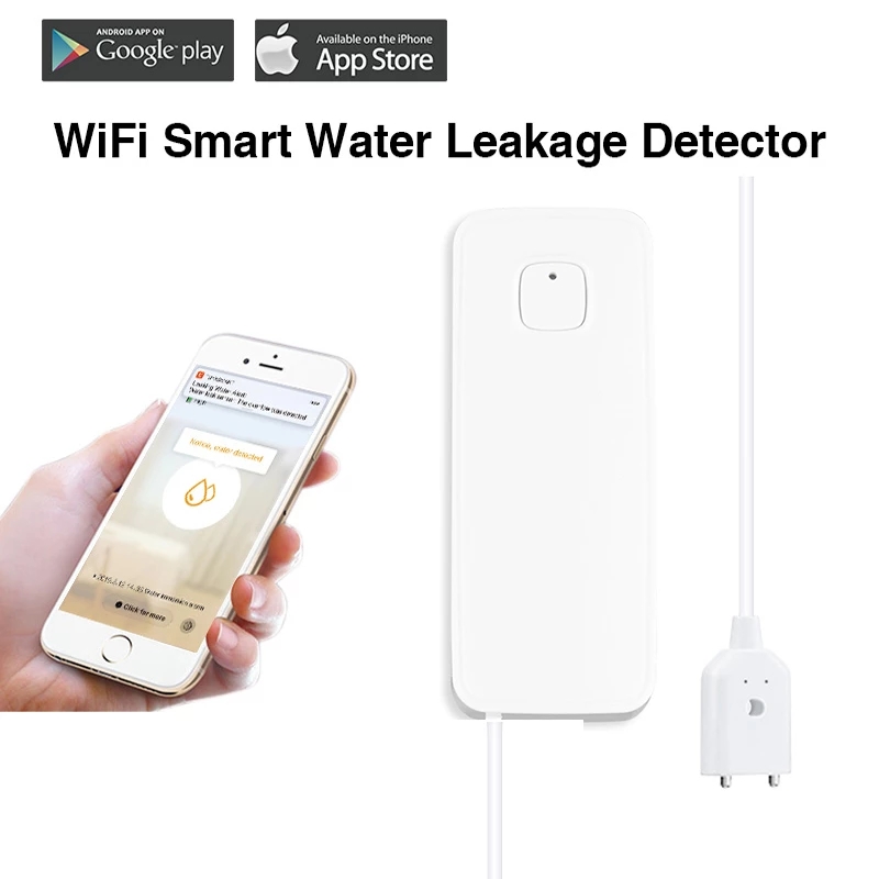 Water Alarm Sensor WiFi Water  - Water Leak Detector Wifi Alarm 评论和价格