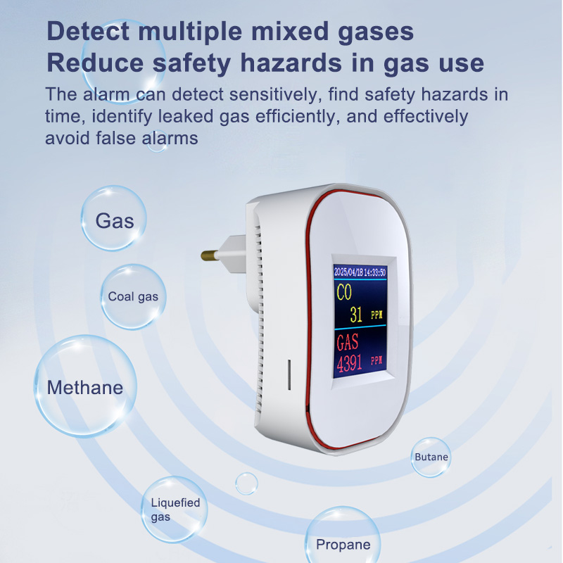 Tuya Smart Life WiFi Gas Detec - Smart Gas Leak Detector Lpg 评论和价格