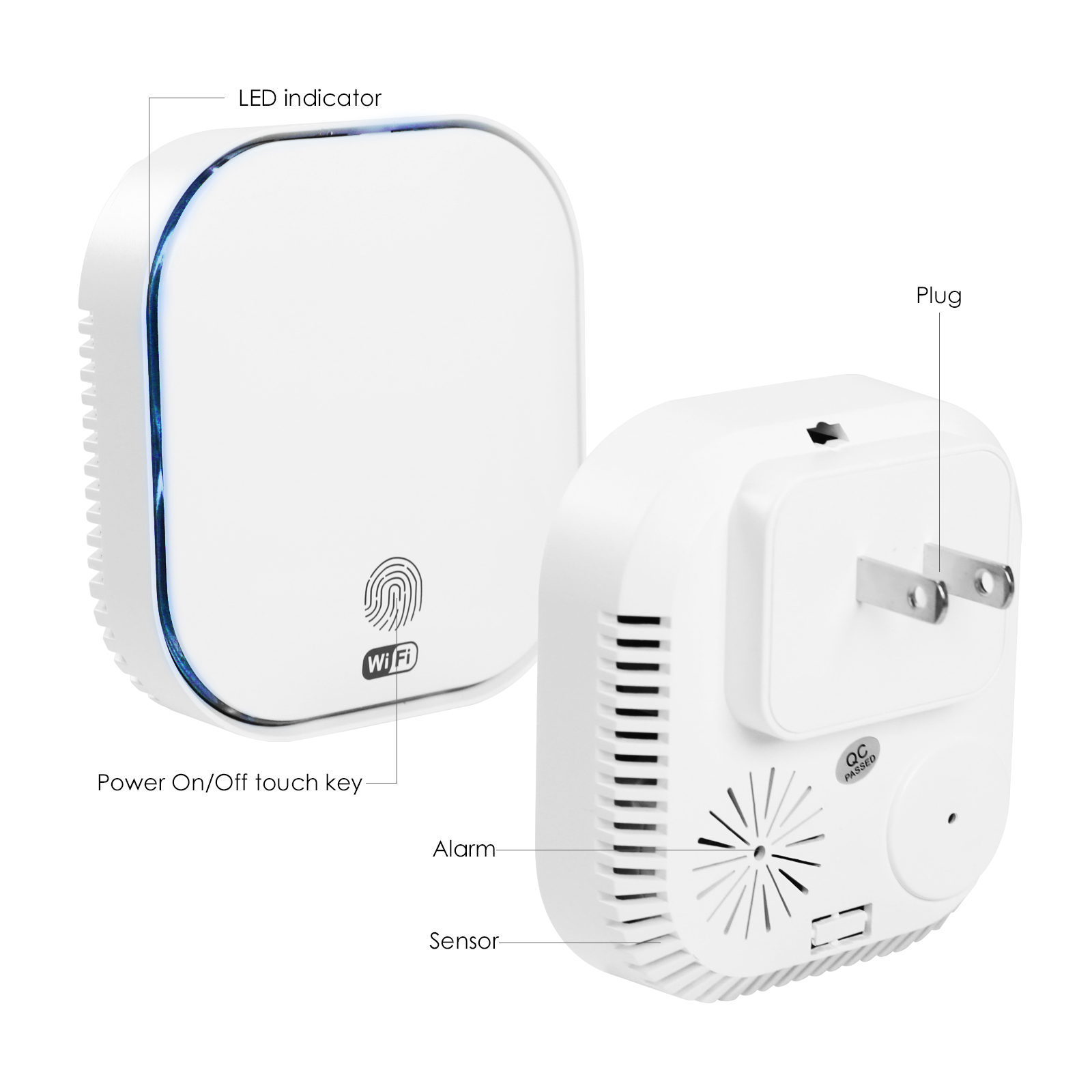 Smart Wifi Combustible Gas Lea - Smart Gas Leak Detector Lpg 评论和价格