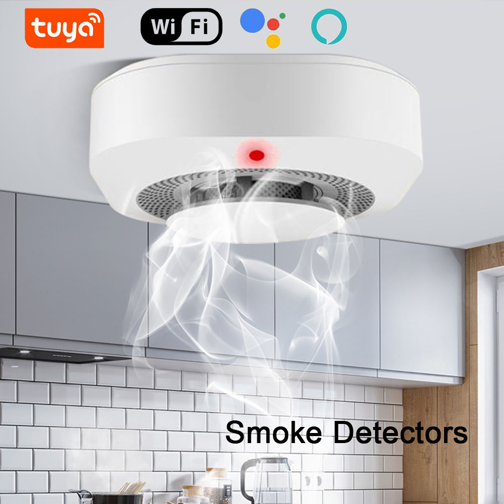 Tuya WiFi Smoke Detector Senso - Smart Smoke Detector Wifi 评论和价格