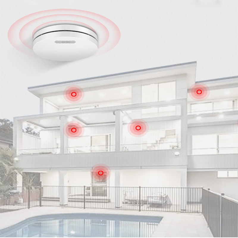 Tuya WiFi Detection Audible an - Smart Smoke Detector Wifi 评论和价格