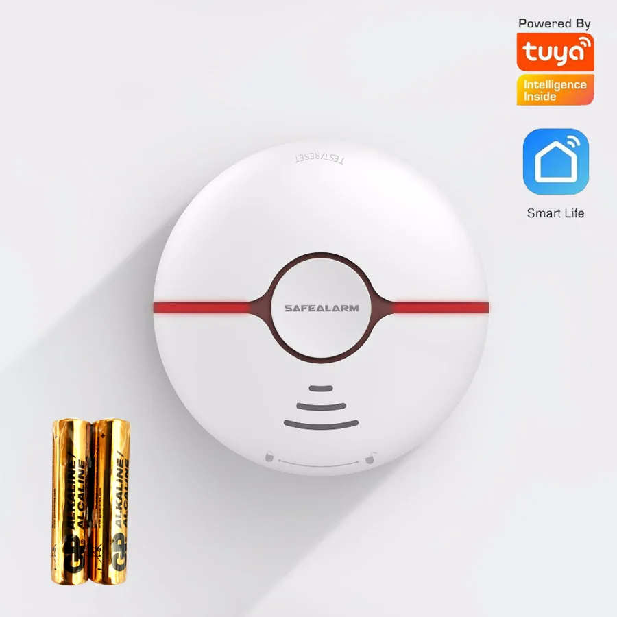 Smart Life Tuya Smoke Detector - Smoke Alarm Escape Light 评论和价格