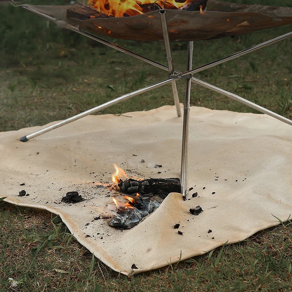 Outdoor Camping Fireproof Clot - Fire Blanket Fiberglass 评论和价格