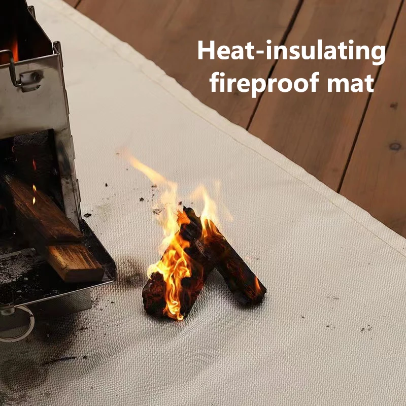 Outdoor Camping Fireproof Clot - Fire Blanket Fiberglass 评论和价格