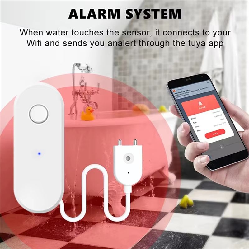 ABZW WIFI Water Sensor Alarm W - Water Leak Detector Wifi Alarm 评论和价格