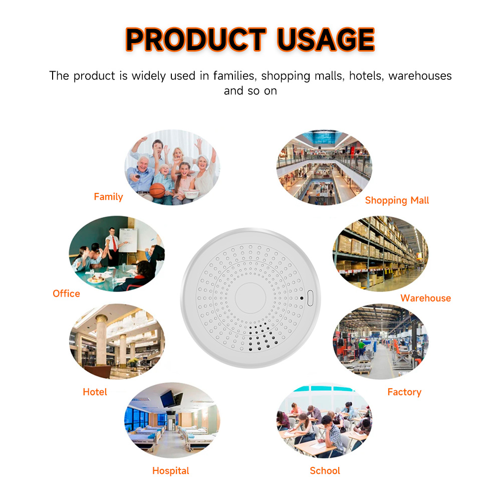 Tuya WiFi 2-in-1 Smoke & CO De - Carbon Monoxide Detector Combo 评论和价格