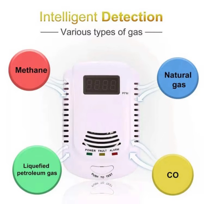 Plug in Natural Gas Detector a - Carbon Monoxide Detector Combo 评论和价格