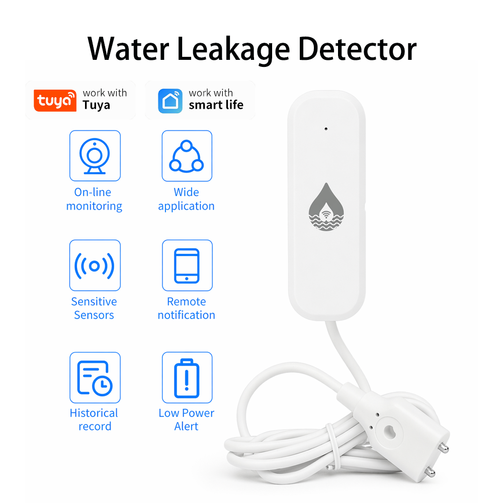 YFK WiFi/Zigbee Water Leakage  - Water Leak Detector Wifi Alarm 评论和价格