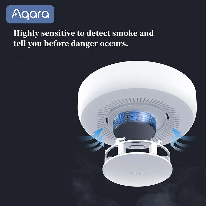 Aqara Smart Smoke Detector Sen - Zigbee Smoke Sensor Tuya 评论和价格