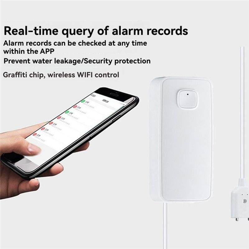 [NEW A09R!】 Tuya Wifi Smart Wa - Water Leak Detector Wifi Alarm 评论和价格