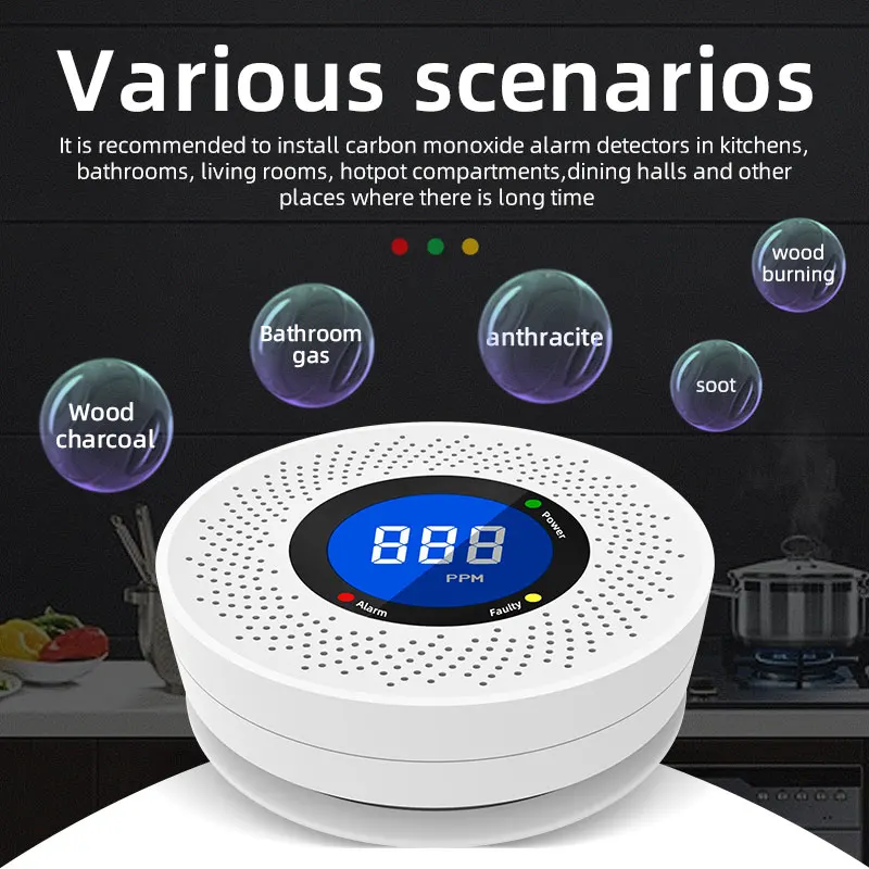 Independent Carbon Monoxide Po - Carbon Monoxide Detector Combo 评论和价格