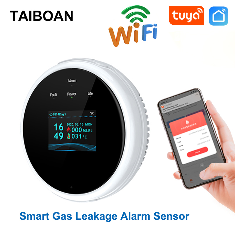 TAIBOAN WiFi GAS LPG Leak Sens - Smart Gas Leak Detector Lpg 评论和价格