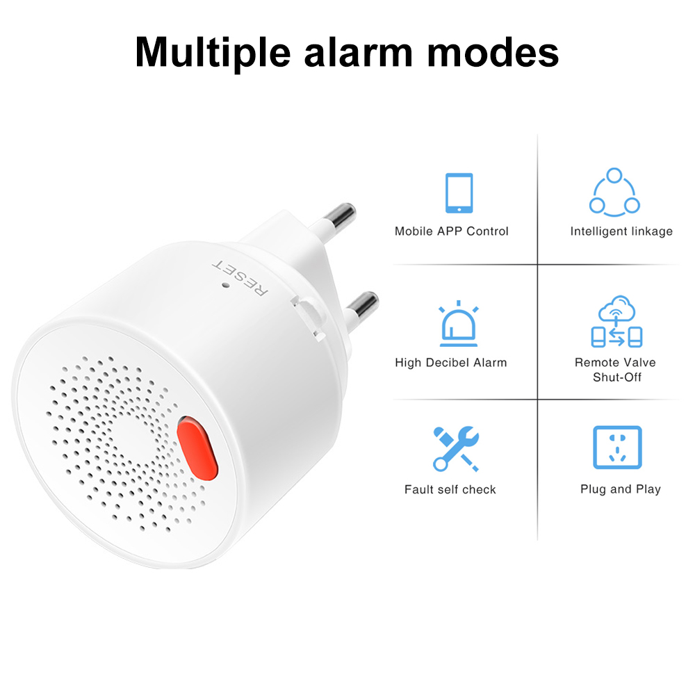 Tuya Zigbee Combustible Gas Le - Smart Gas Leak Detector Lpg 评论和价格