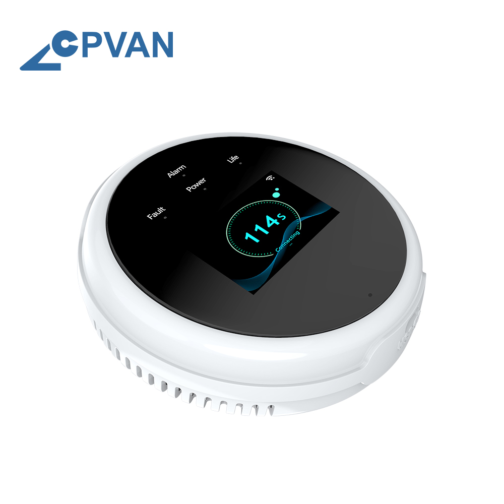 CPVAN Tuya Wifi Natural Gas Al - Smart Gas Leak Detector Lpg 评论和价格