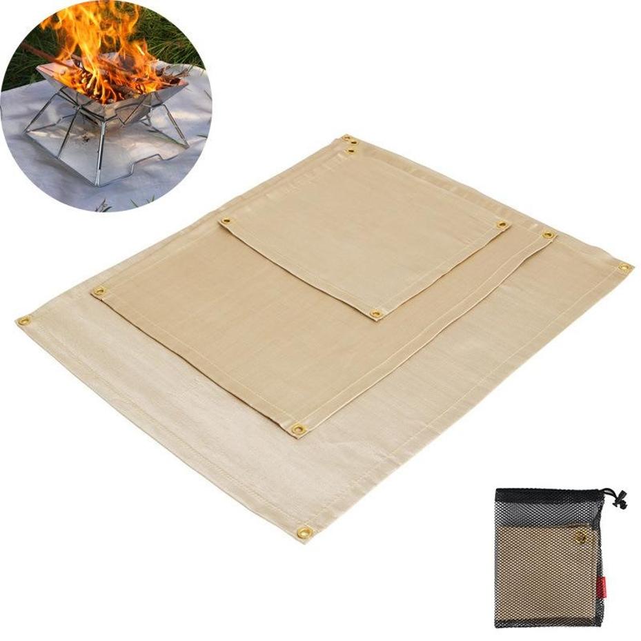 Outdoor Camping Fireproof Clot - Fire Blanket Fiberglass 评论和价格