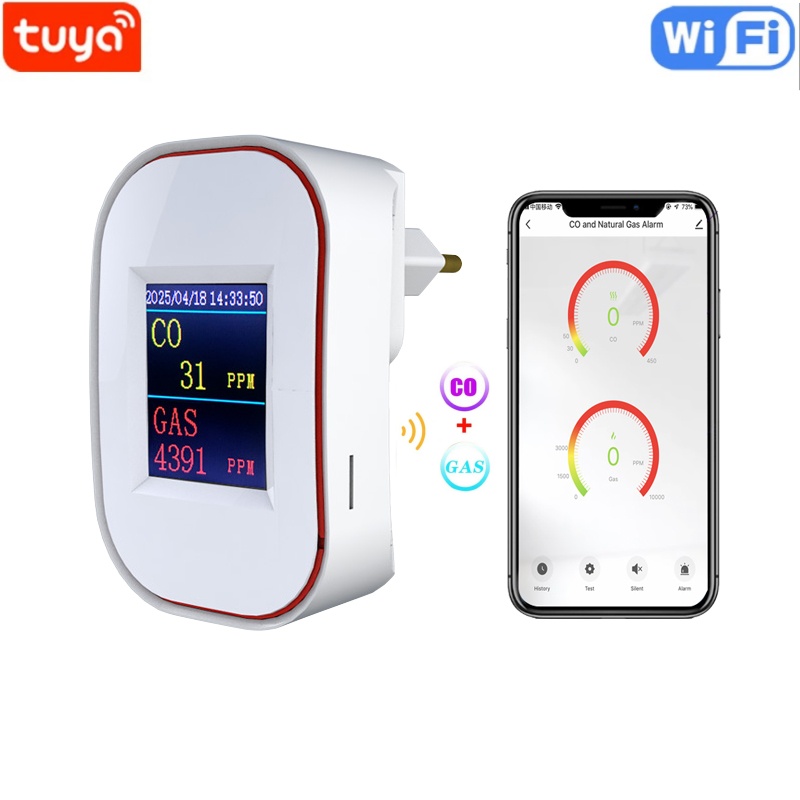 Tuya Smart Life Natural GAS CO - Smart Gas Leak Detector Lpg 评论和价格