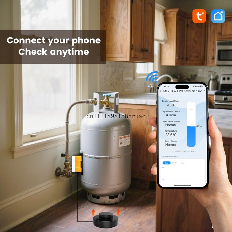 ME204 Portable Gas Detector, L - Smart Gas Leak Detector Lpg 评论和价格