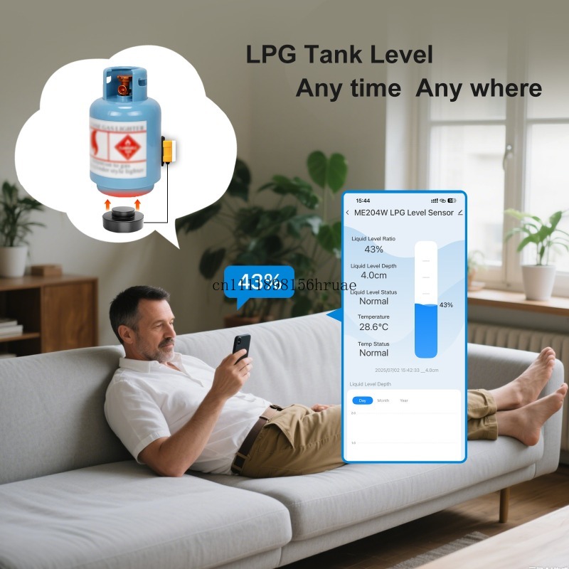 ME204 Portable Gas Detector, L - Smart Gas Leak Detector Lpg 评论和价格