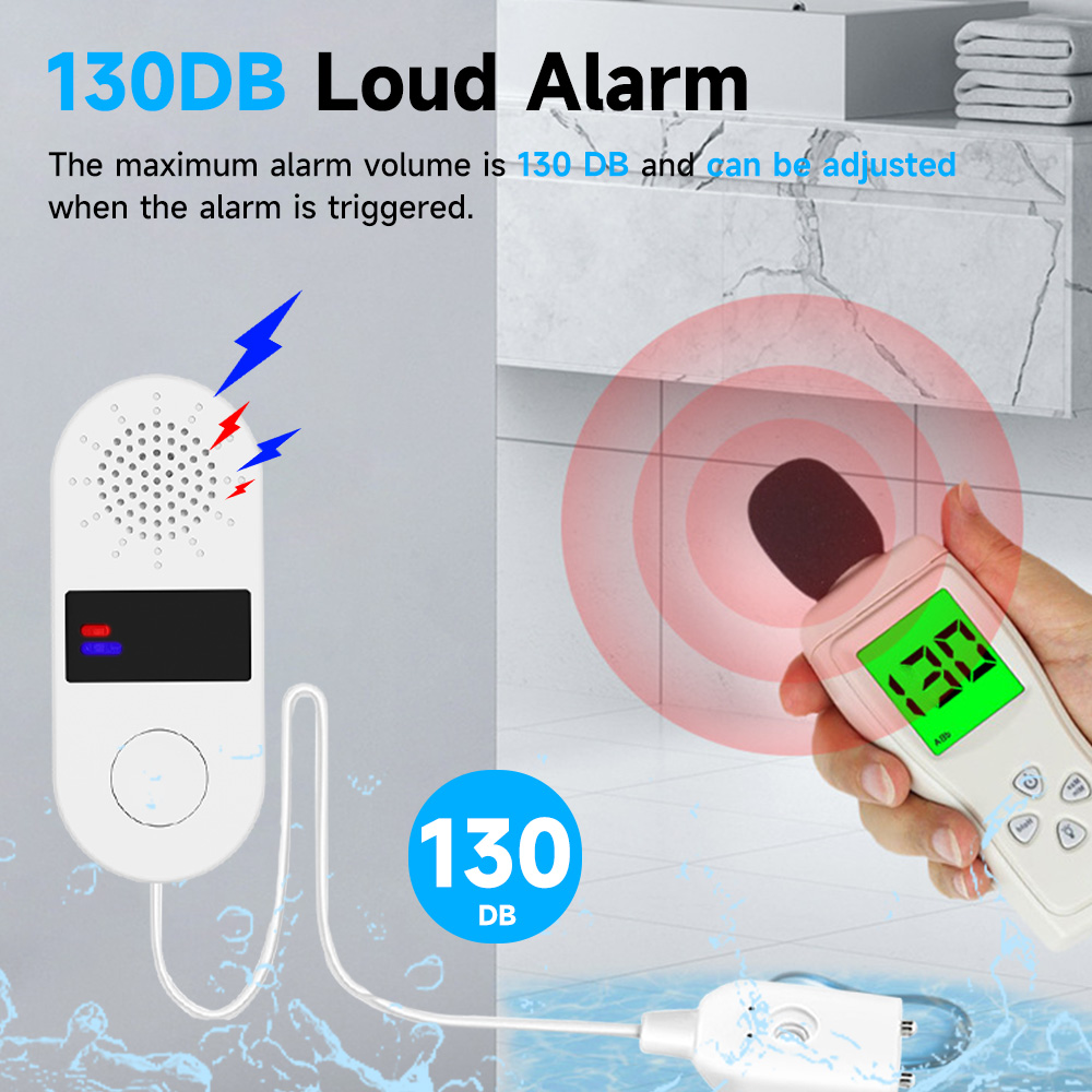 Tuya Wifi Water Leak Detector  - Water Leak Detector Wifi Alarm 评论和价格