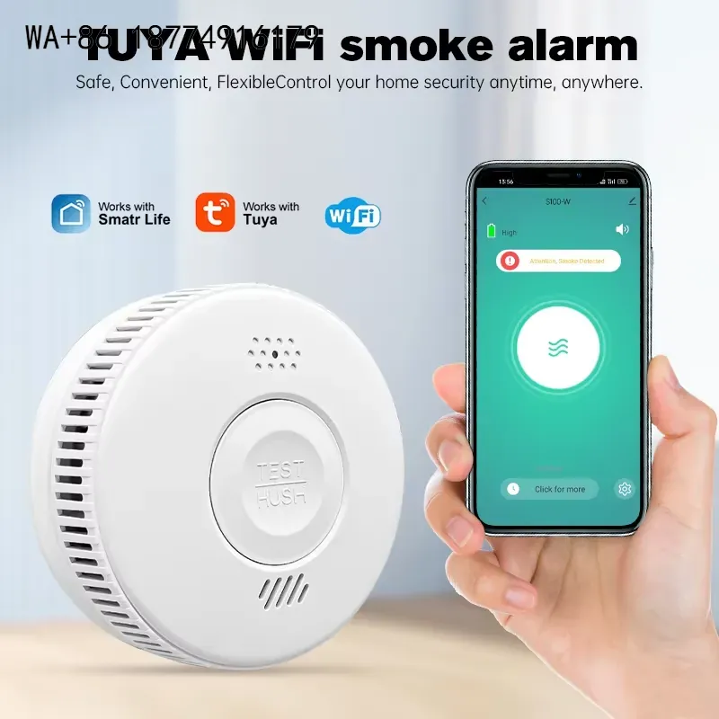 wmwmnu Original Producer EN146 - Smart Smoke Detector Wifi 评论和价格