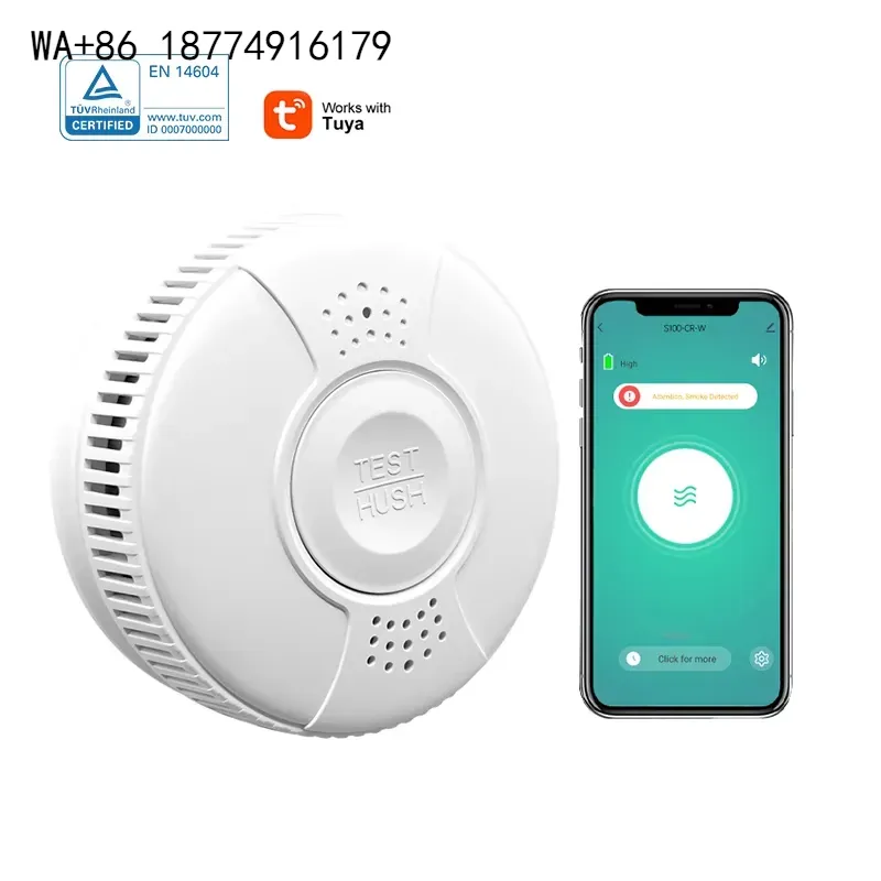 wmwmnu Factory Supply 85Db Dc  - Smart Smoke Detector Wifi 评论和价格