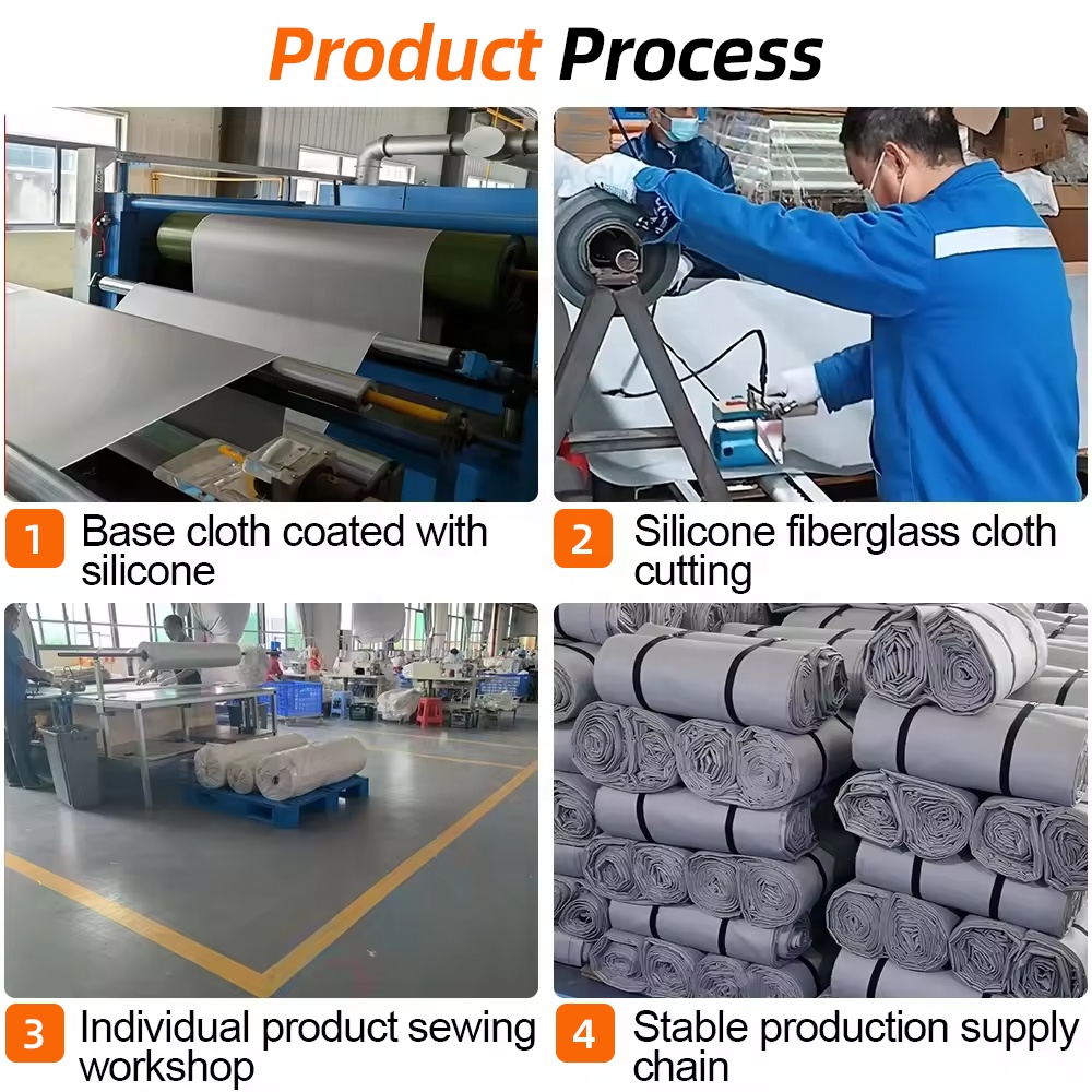 Fire Blanket 8M X 6M Silicone  - Fire Blanket Fiberglass 评论和价格