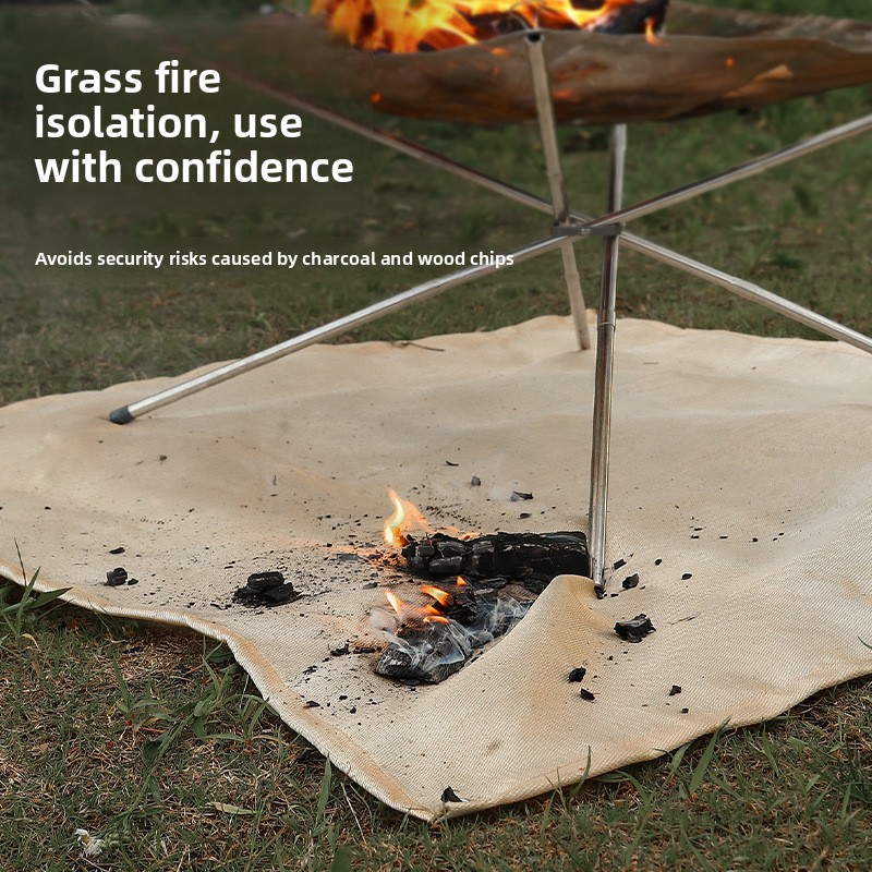 Outdoor Camping Fireproof Clot - Fire Blanket Fiberglass 评论和价格