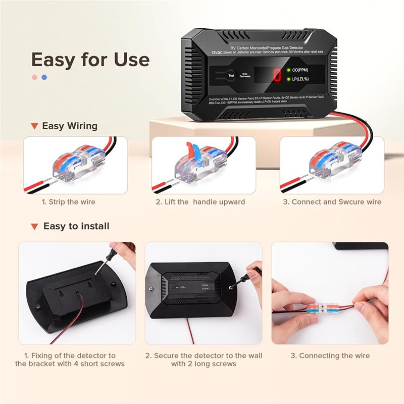 RV Carbon Monoxide And Propane - Carbon Monoxide Detector Combo 评论和价格