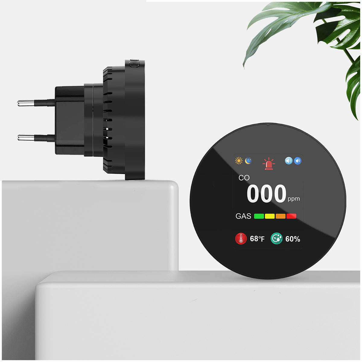 CHZHVAN Combination Carbon Mon - Carbon Monoxide Detector Combo 评论和价格
