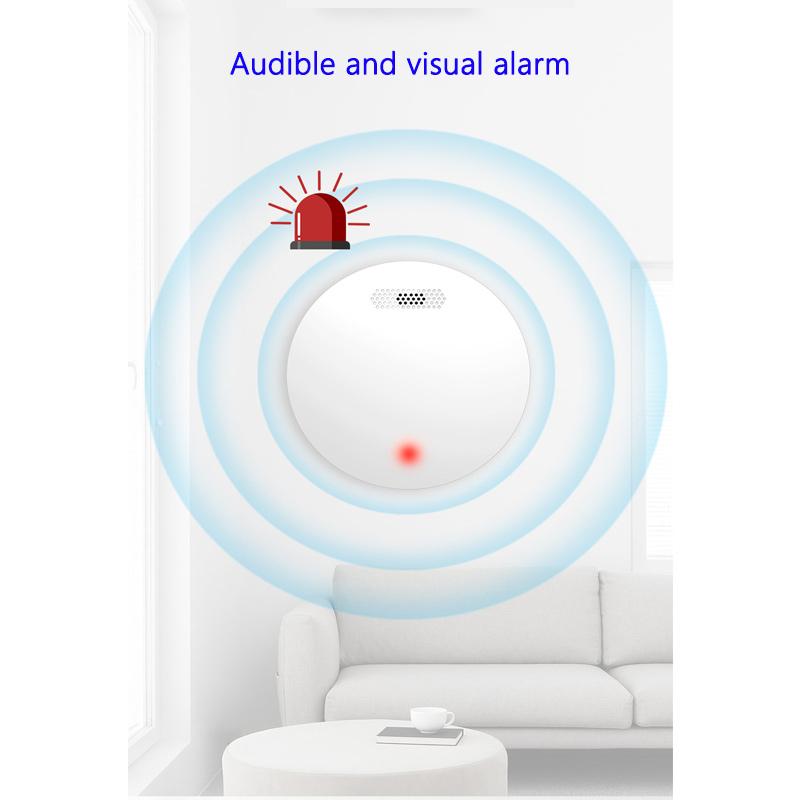 Tuya Graffiti Household Smart  - Smart Smoke Detector Wifi 评论和价格