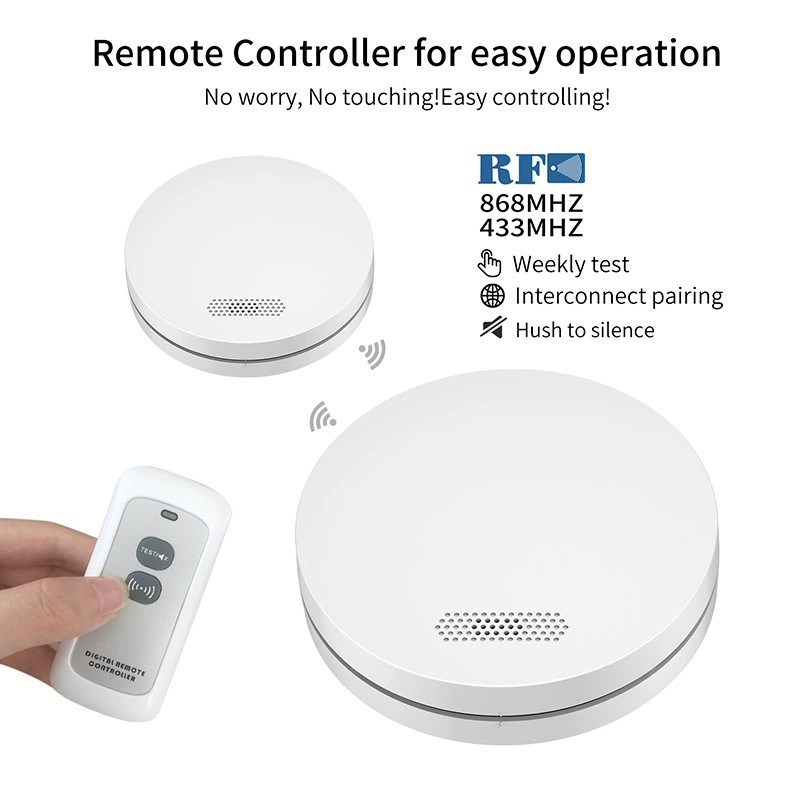 Tuya Graffiti Household Smart  - Smart Smoke Detector Wifi 评论和价格