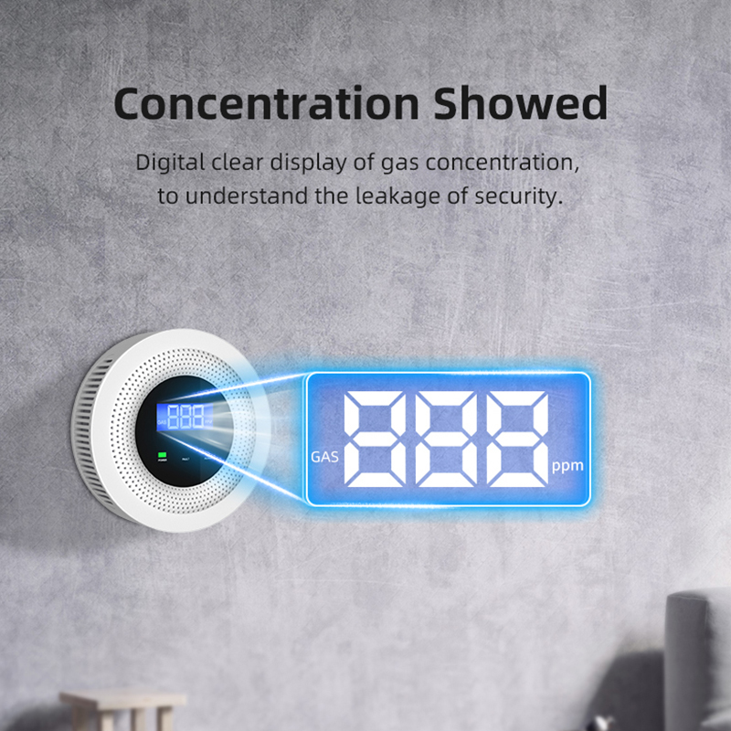 Eleopard Tuya WiFi LPG Gas Lea - Smart Smoke Detector Wifi 评论和价格