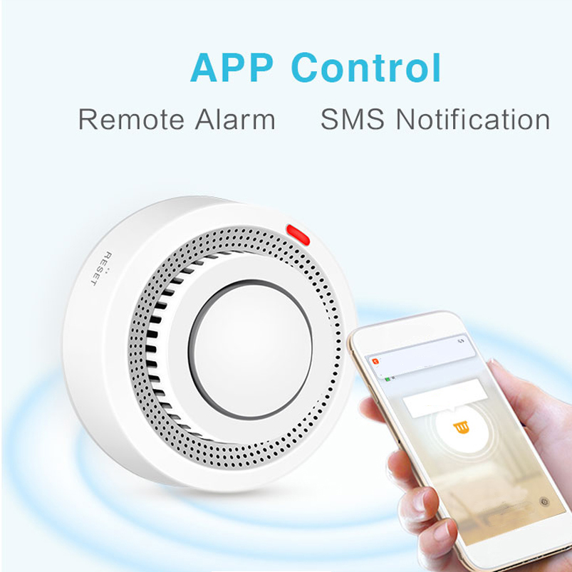 WiFi/Zigbee Smoke Detector Sen - Smart Smoke Detector Wifi 评论和价格