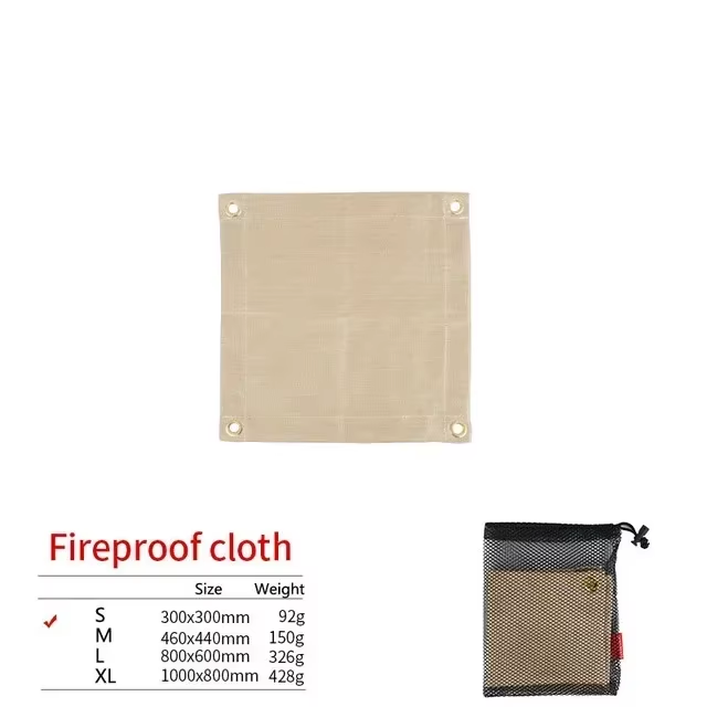 30*30CM New Outdoor Camping Fi - Fire Blanket Fiberglass 评论和价格