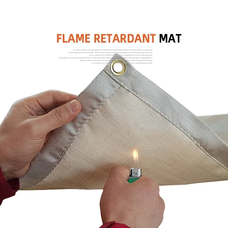 30*30CM New Outdoor Camping Fi - Fire Blanket Fiberglass 评论和价格