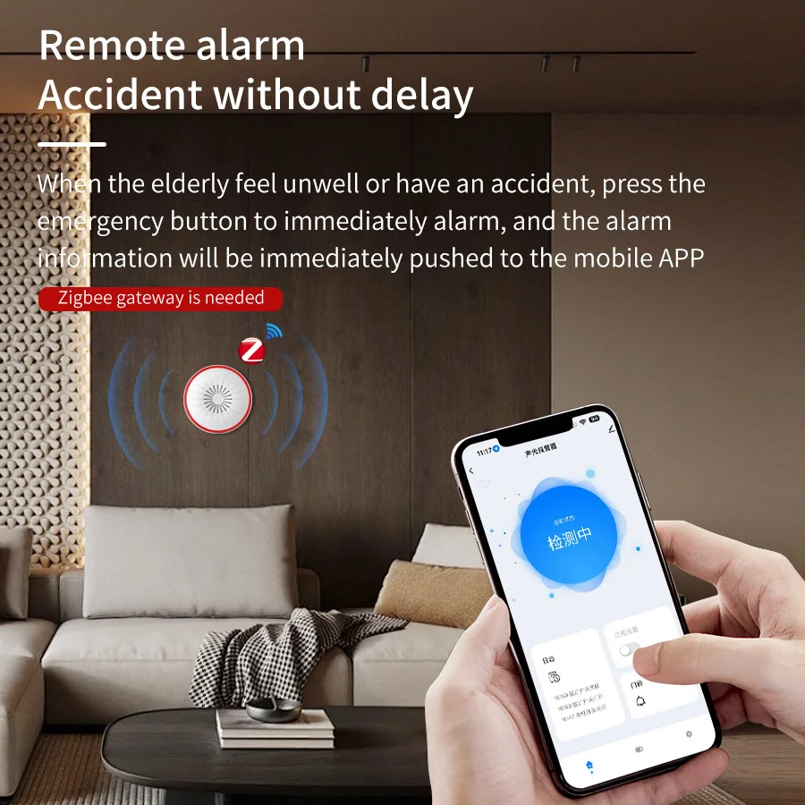 Tuya WiFi ZigBee Alarm Siren S - Zigbee Smoke Sensor Tuya 评论和价格