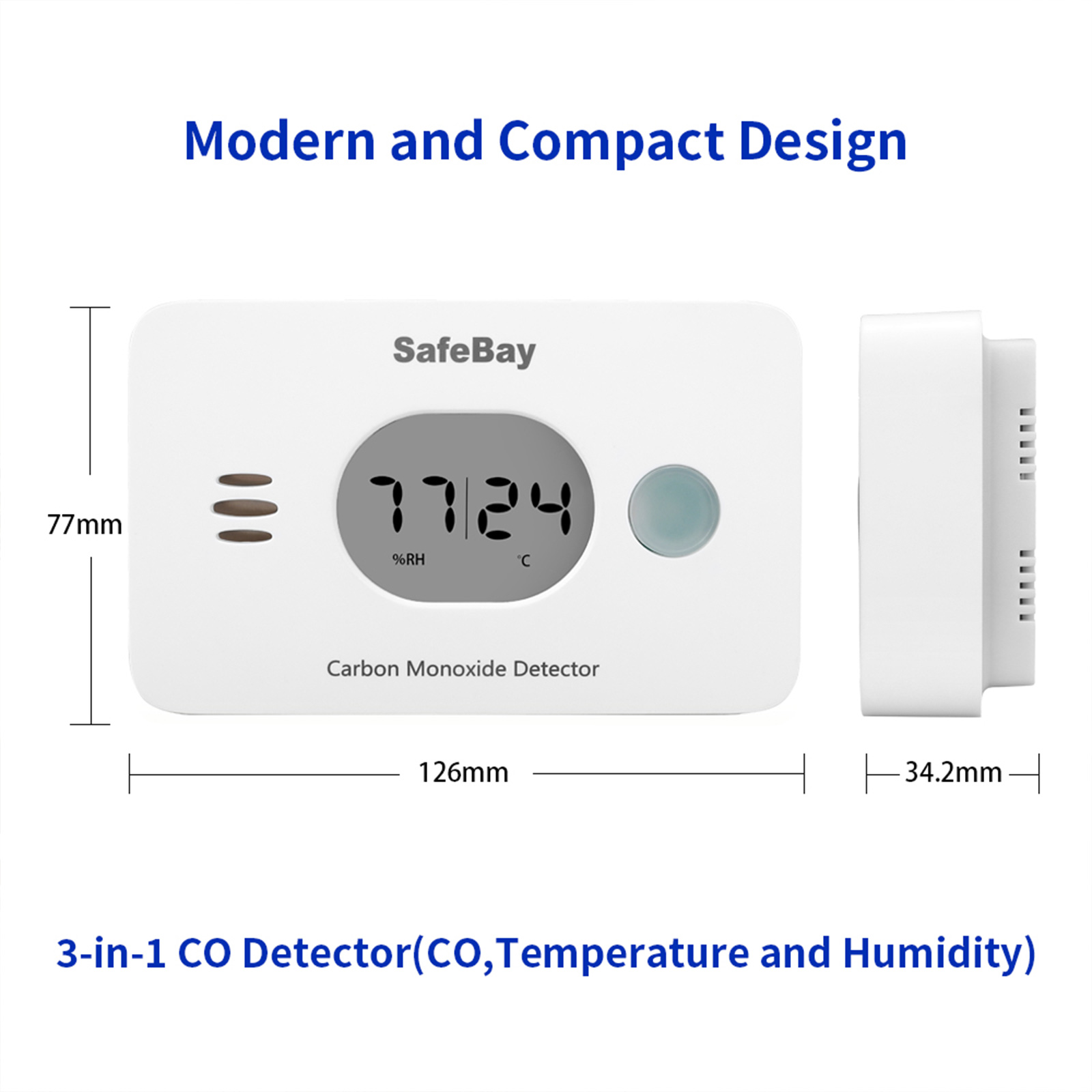 CPVAN Wireless 3-in-1 Carbon M - Carbon Monoxide Detector Combo 评论和价格