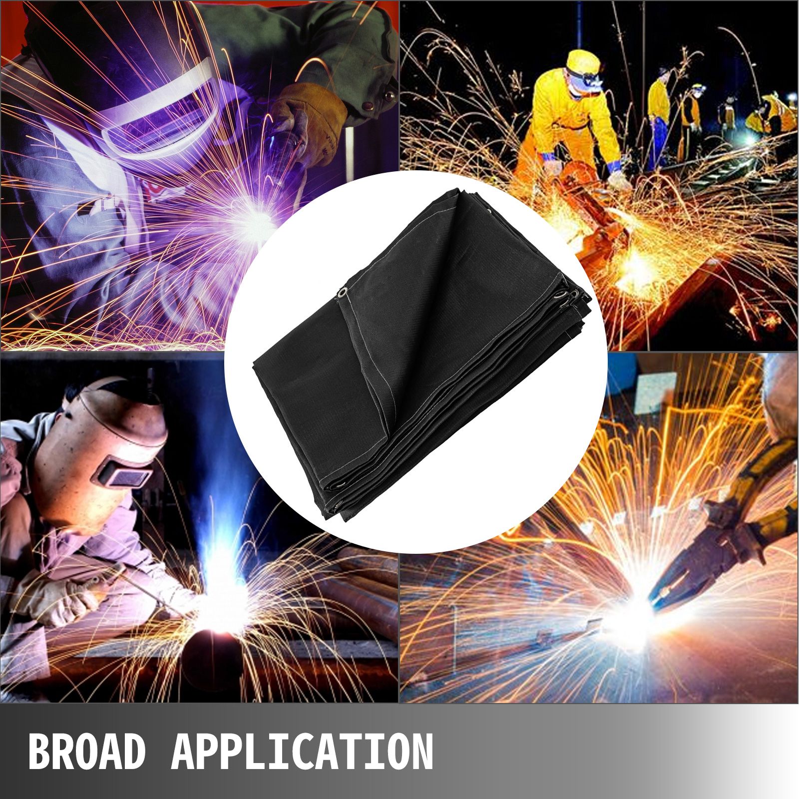 Welding Blanket, 10 x 10 Foot  - Fire Blanket Fiberglass 评论和价格